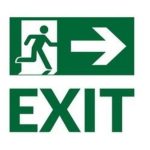 2.exit sign