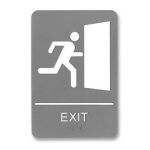 3.exit sign