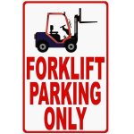 forklift carping only