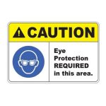 1.Eye protection required